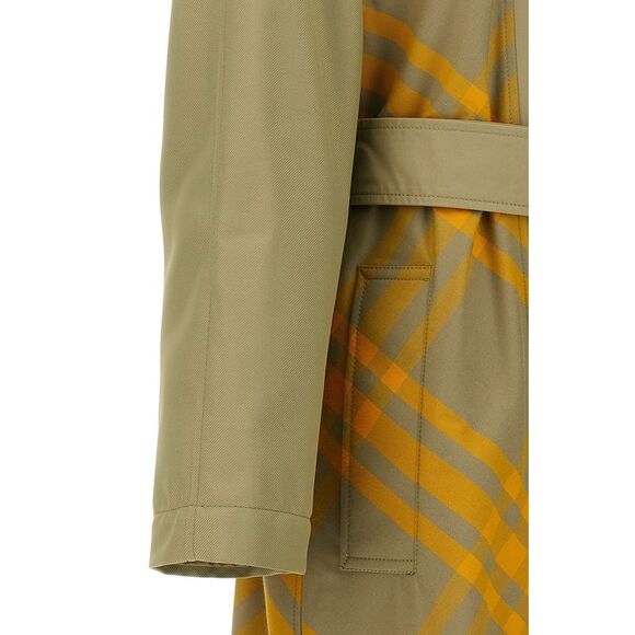 Burberry Women Check Insert Trench Coat - Picture 5 of 7